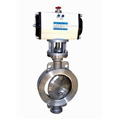 D973H、D973Y三偏心對夾硬密封電動蝶閥