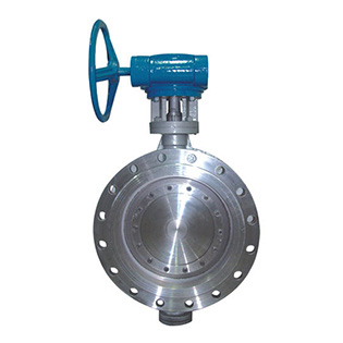 D342F雙偏心法蘭蝶閥