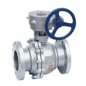 Q341F不銹鋼渦輪法蘭球閥